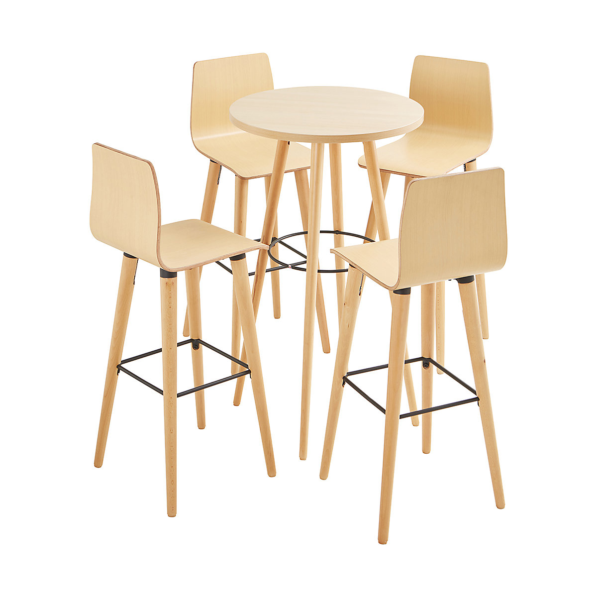 Scion Beech Meeting and Breakout High Stool (Product illustration 12)-11