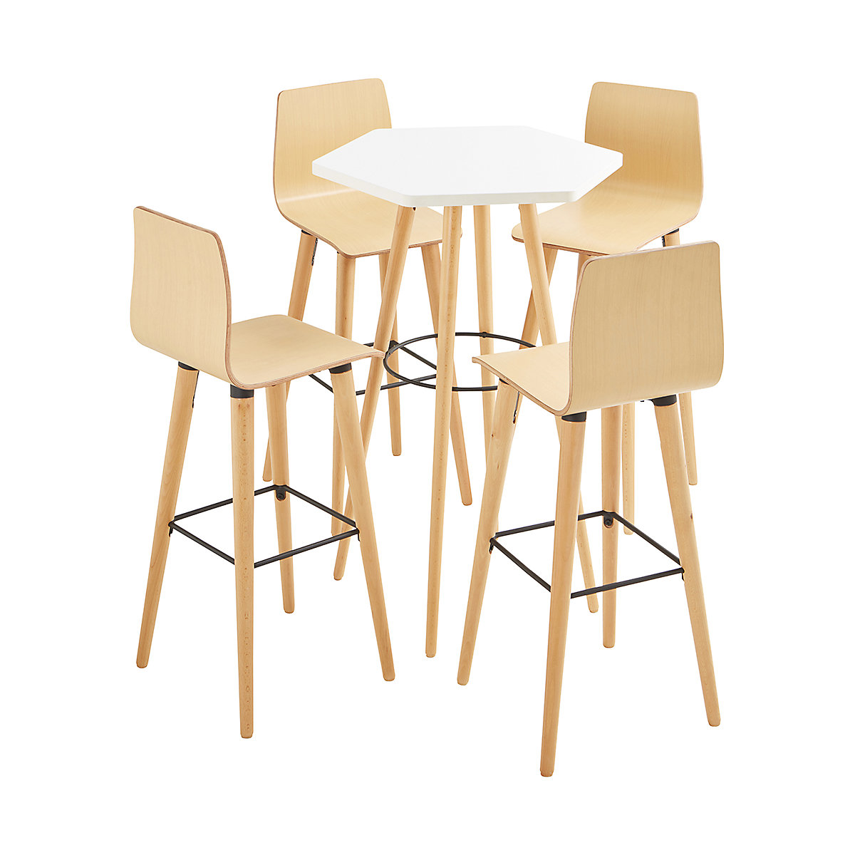 Scion Beech Meeting and Breakout High Stool (Product illustration 13)-12