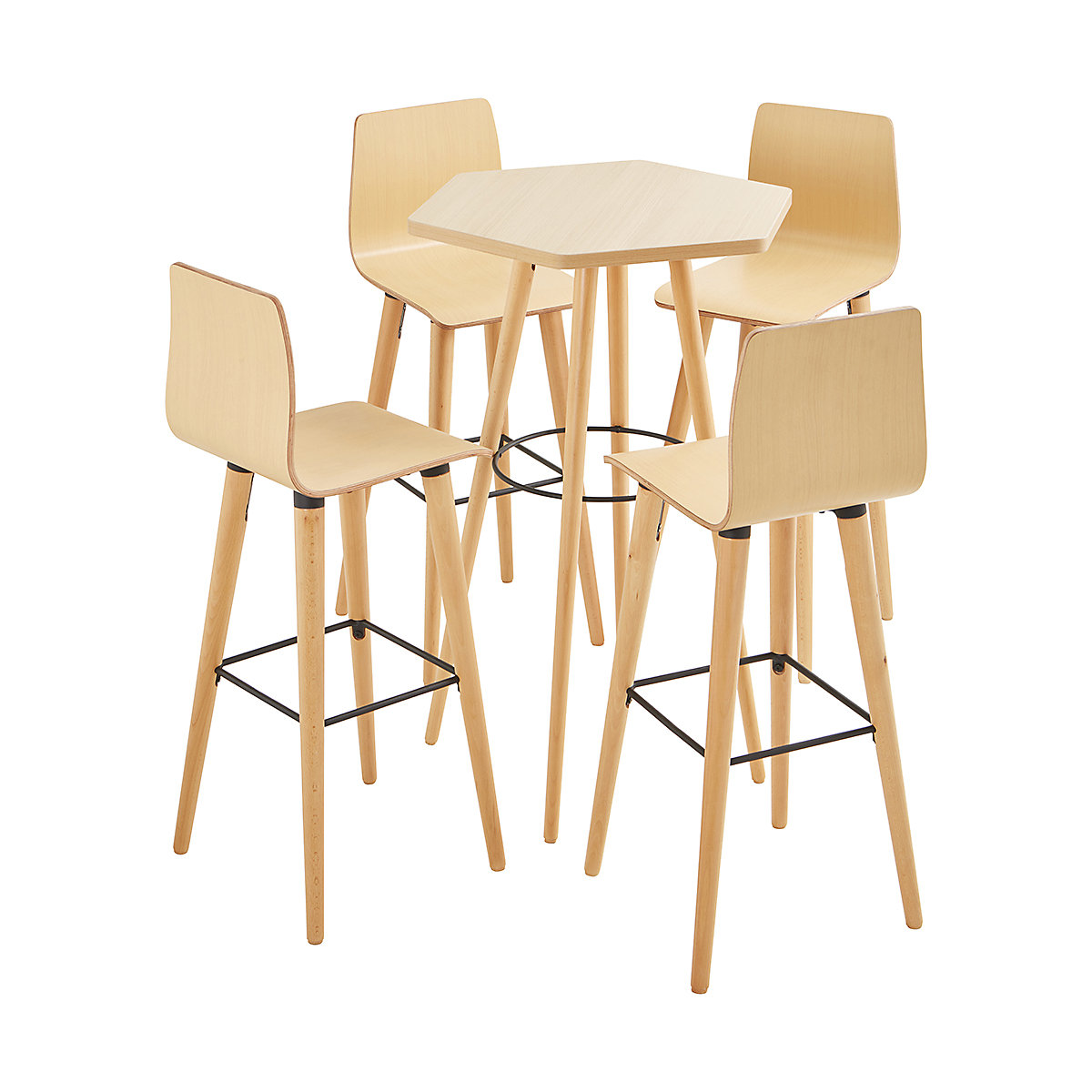 Scion Beech Meeting and Breakout High Stool (Product illustration 14)-13