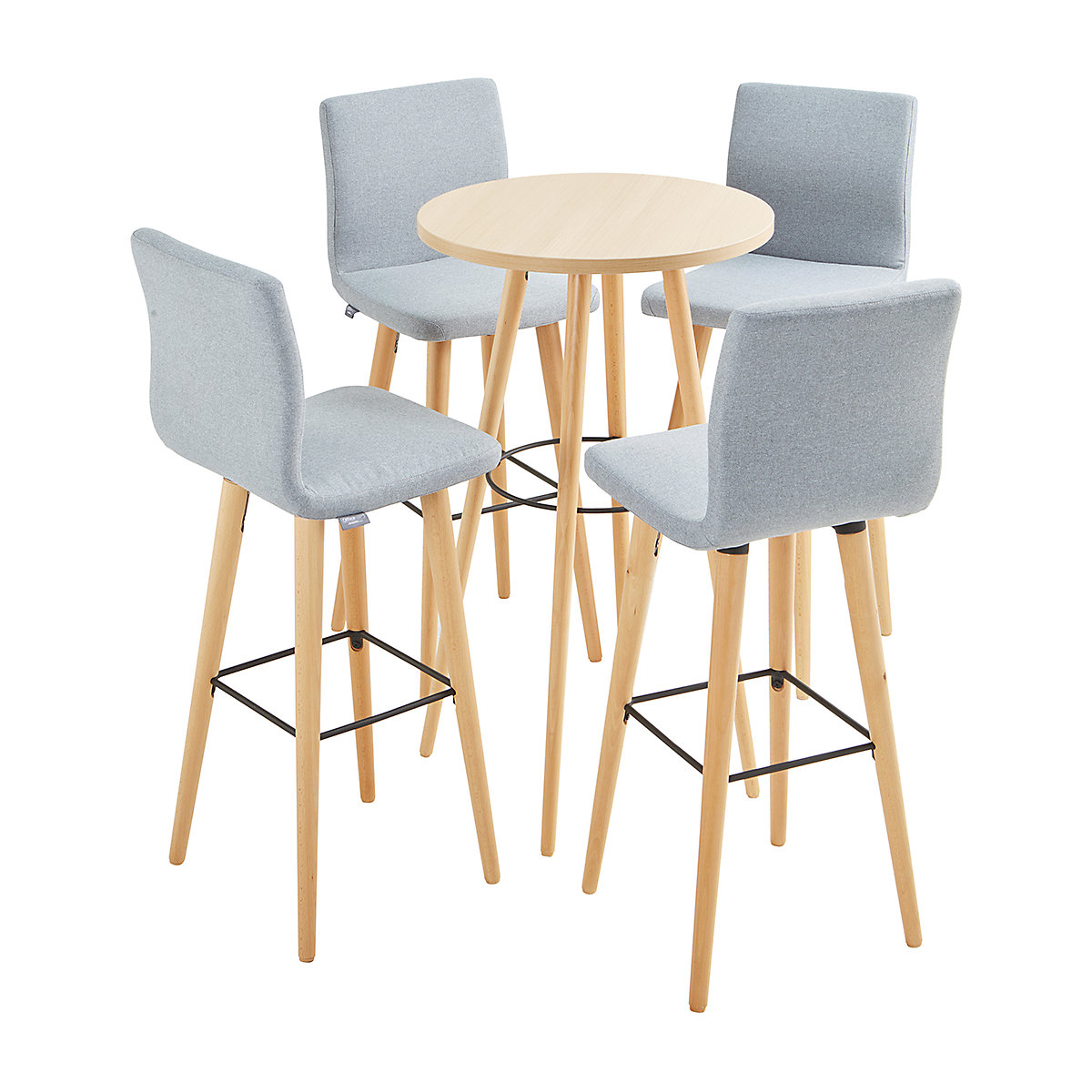 Scion Upholstered Meeting and Breakout High Stool (Product illustration 16)-15