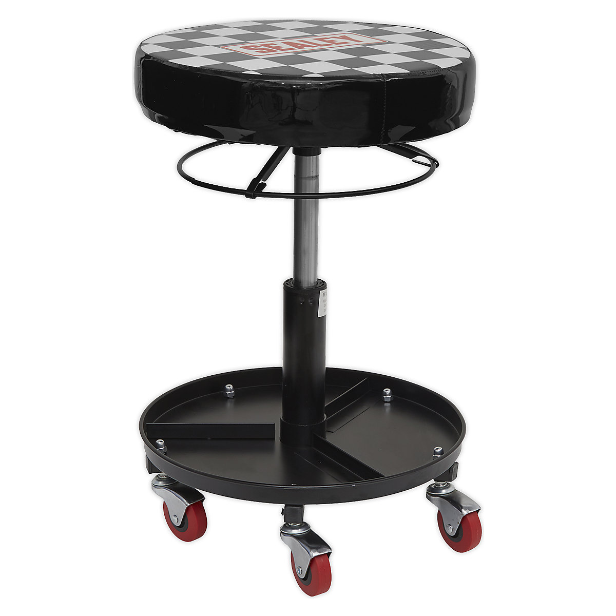 Sealey Pneumatic Mechanics Seat | Height Adjustable (Product illustration 5)-4