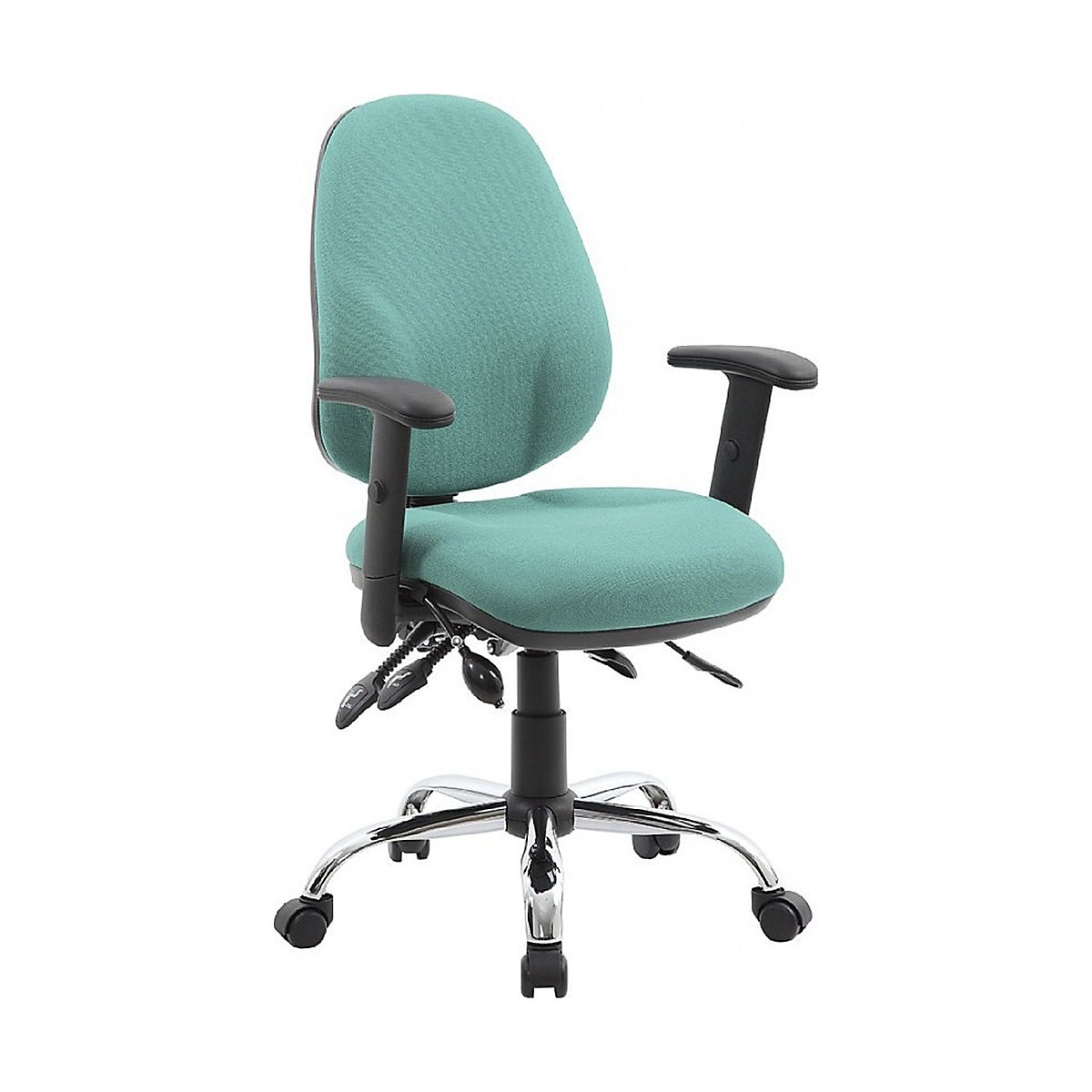 Fully Loaded Comfort Ergo Operator Task Chair With Arms