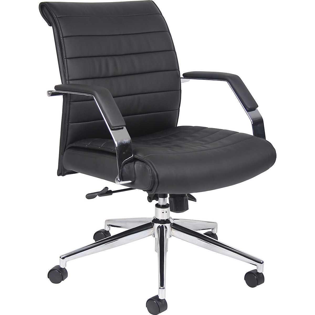Identity Leather Manager Mid Back Office Chair