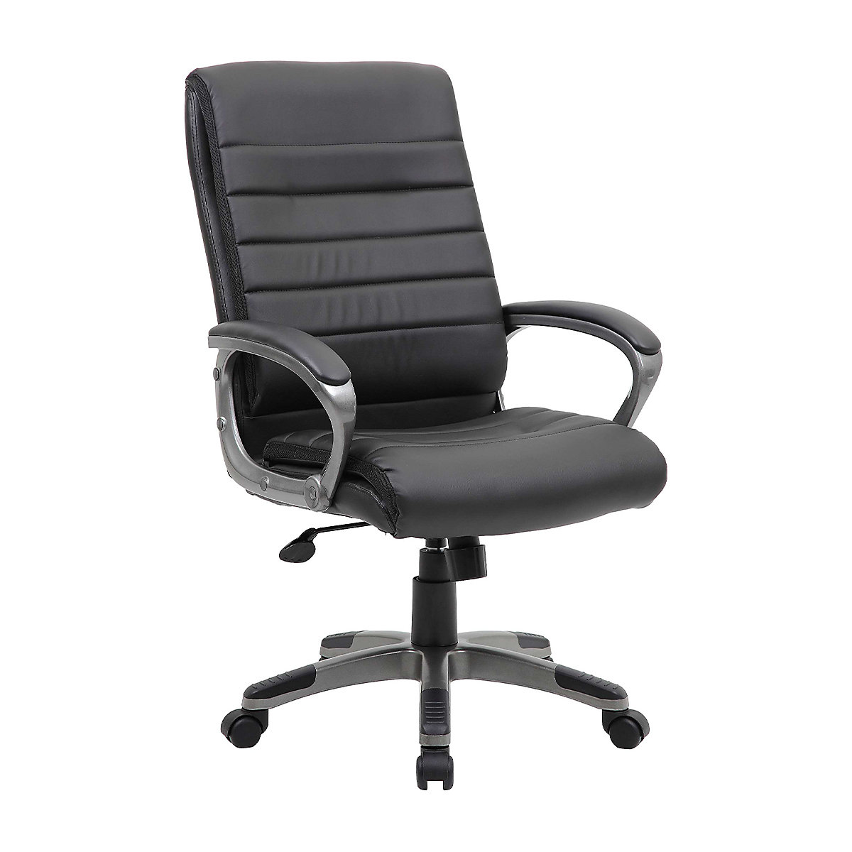 Paris Black Bonded Leather Manager's Chair