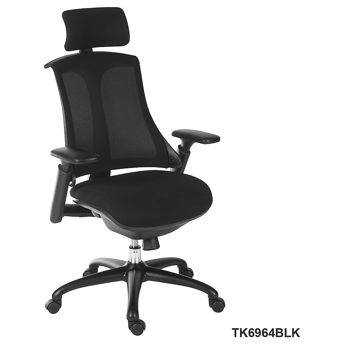 Rapport Luxury Curved Mesh Executive Office Chair (Product illustration 3)-2