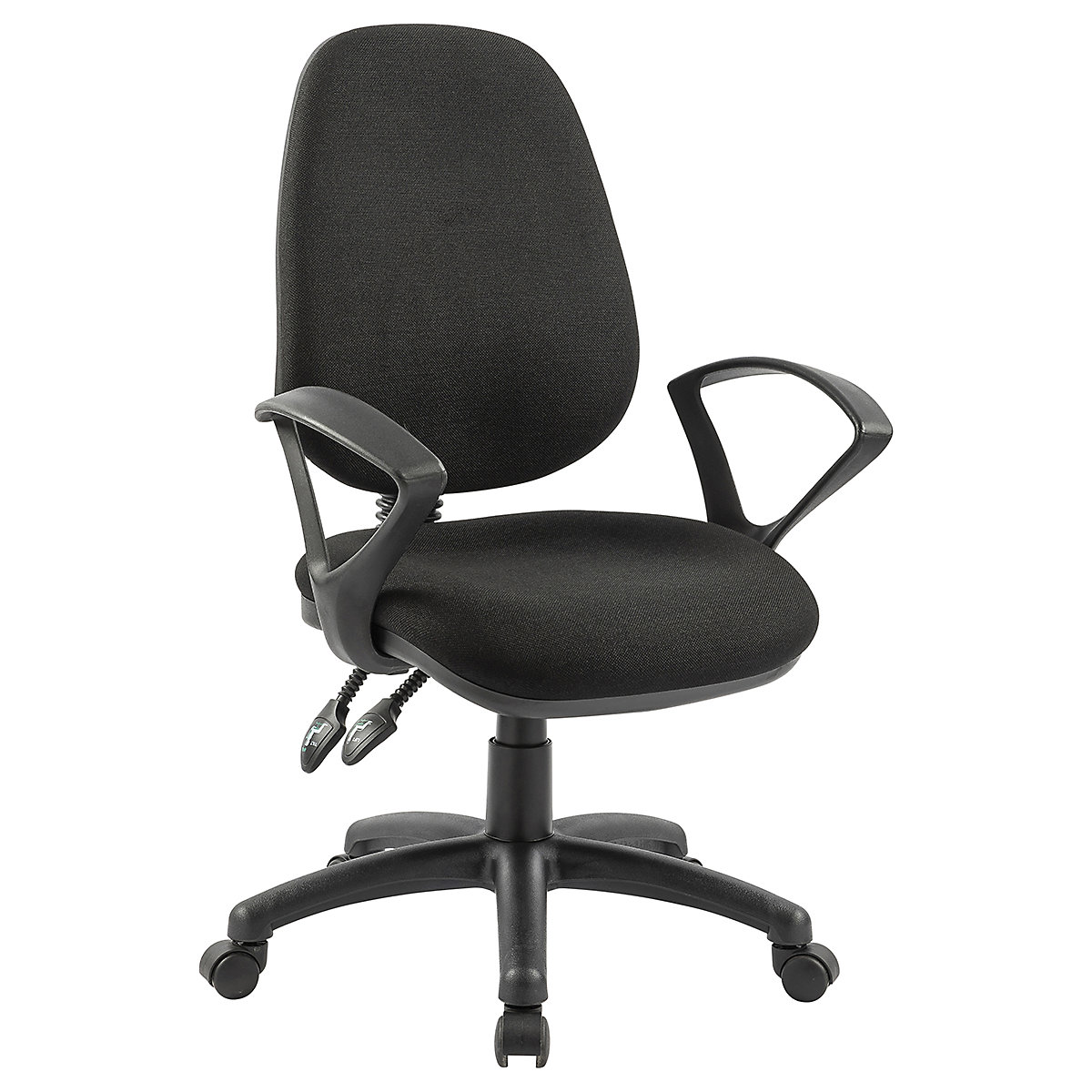 BiGDUG Essentials 2 Lever Operator Chair, BiGDUG Essentials 2 Lever Operator Chair, BiGDUG Essentials 2 Lever Operator Chair |Fixed Arms | Black-3