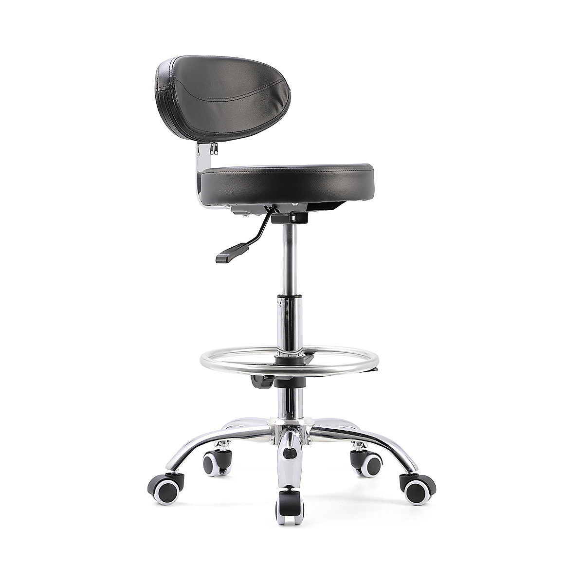 BiGDUG Essentials Vinyl Anti-Bacterial Draughtsman Stool
