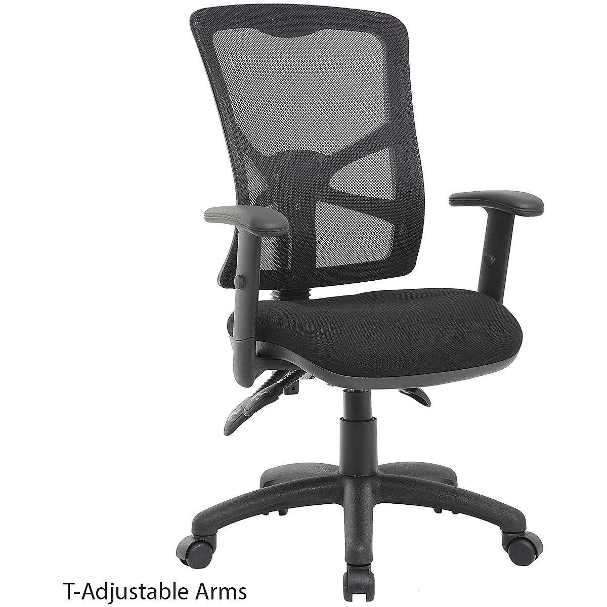 Comfort Ergo 3-Lever Mesh Back Office Chair (Product illustration 11)-10