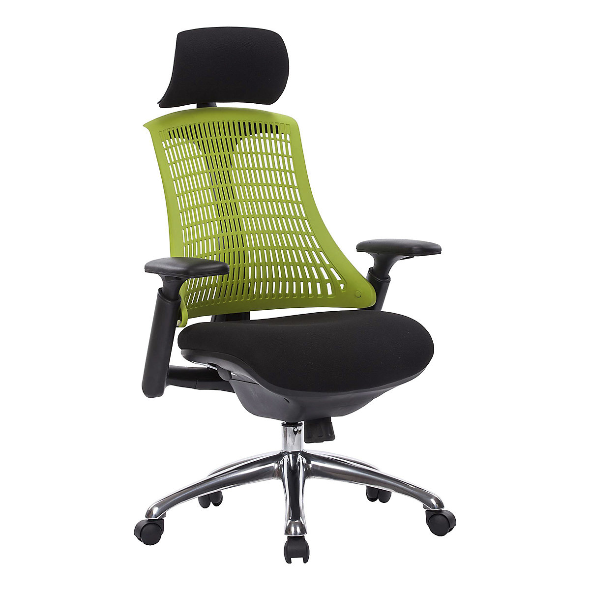 Flash Ergonomic Task Office Chair With Headrest (Product illustration 3)-2