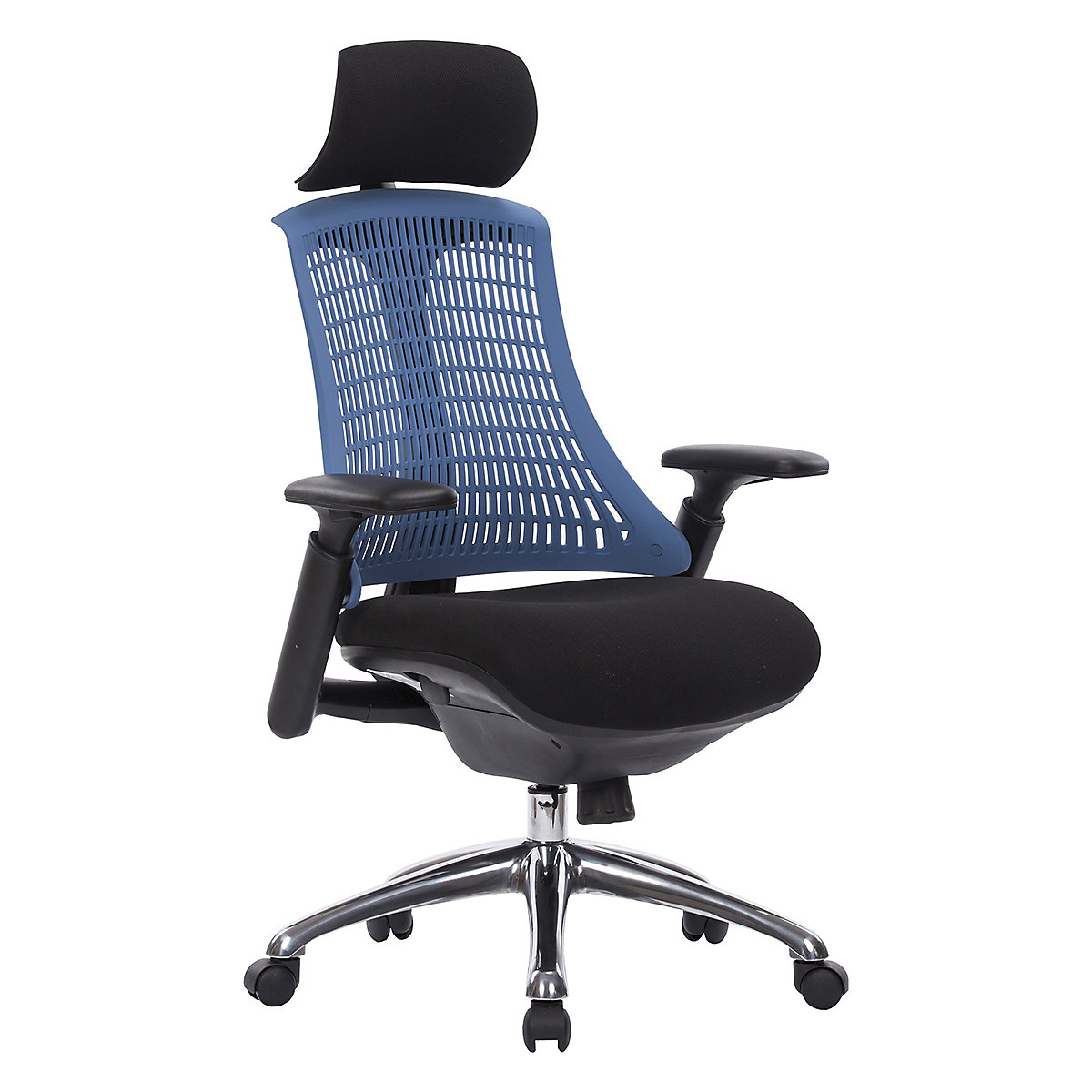 Flash Ergonomic Task Office Chair With Headrest (Product illustration 2)-1
