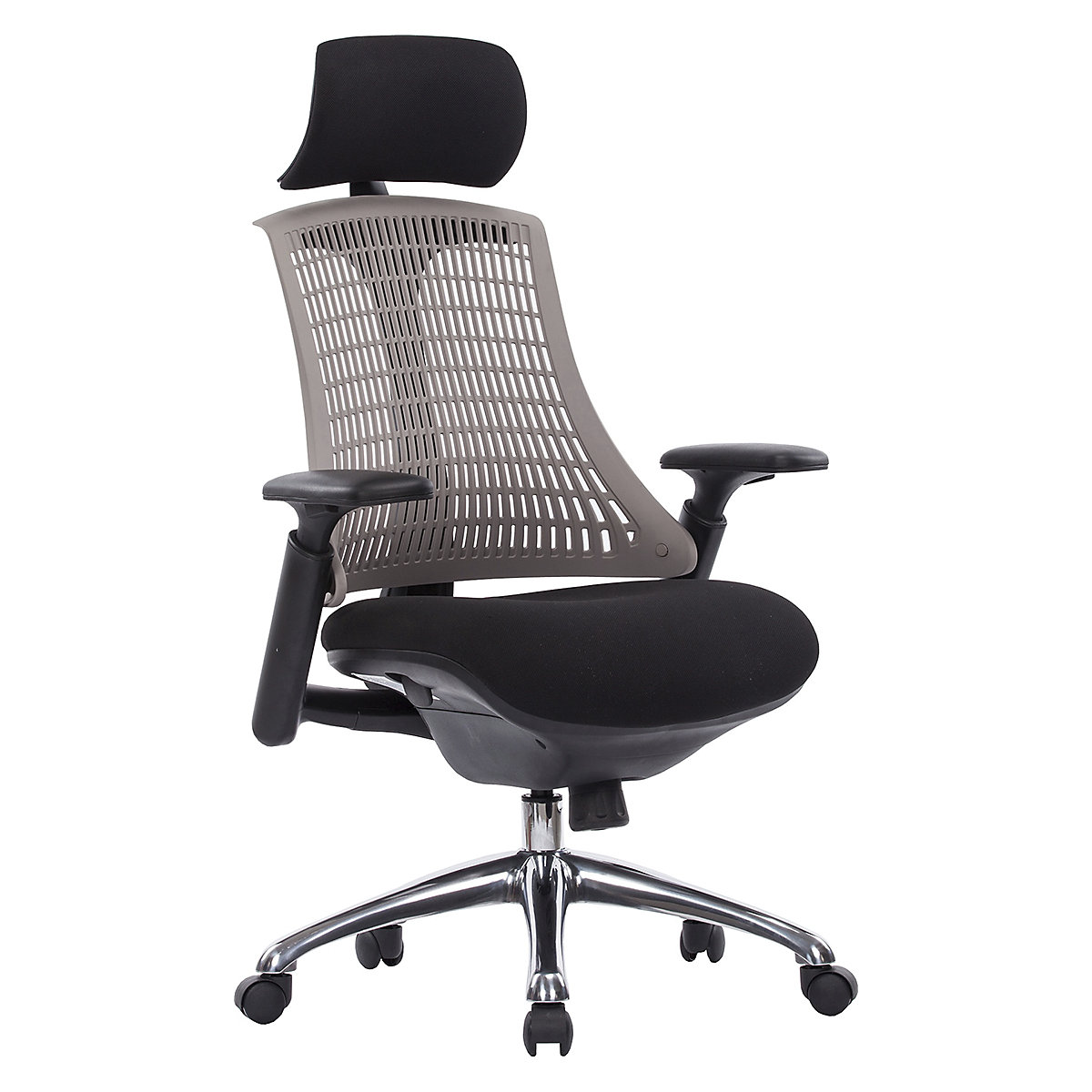 Flash Ergonomic Task Office Chair With Headrest (Product illustration 4)-3