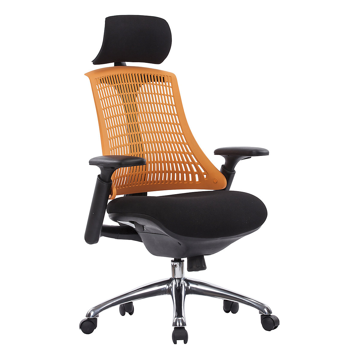 Flash Ergonomic Task Office Chair With Headrest (Product illustration 5)-4