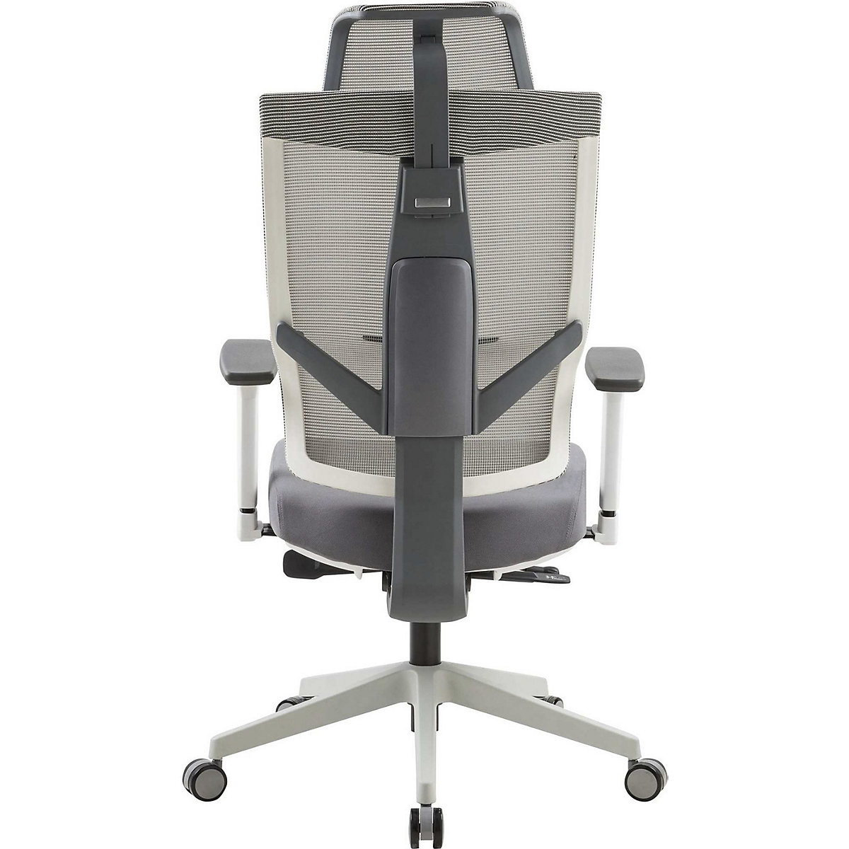 Novigami Kalik Grey Mesh Back Office Chair (Product illustration 3)-2