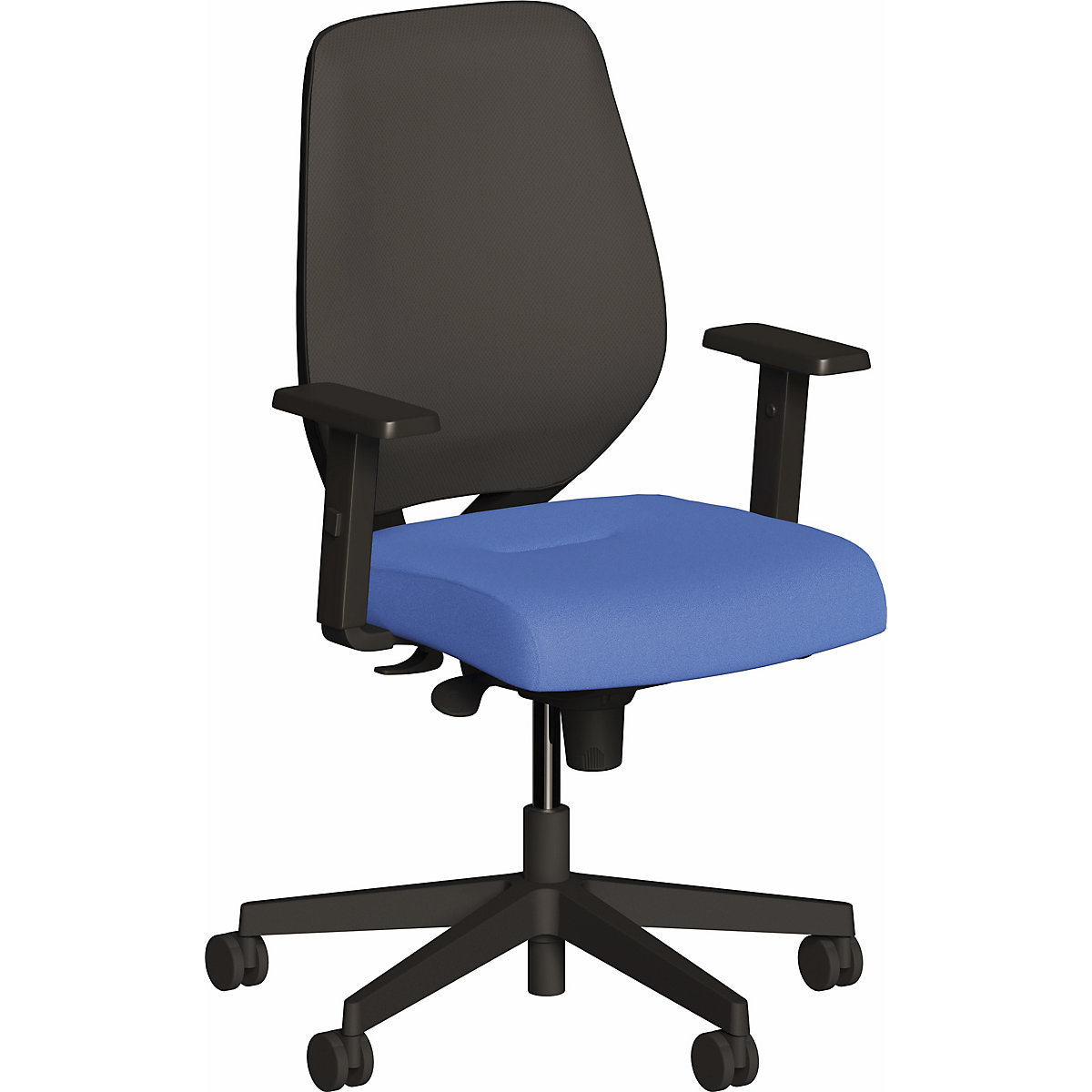 NowyStyl Neos Swivel Fabric Back Chair
