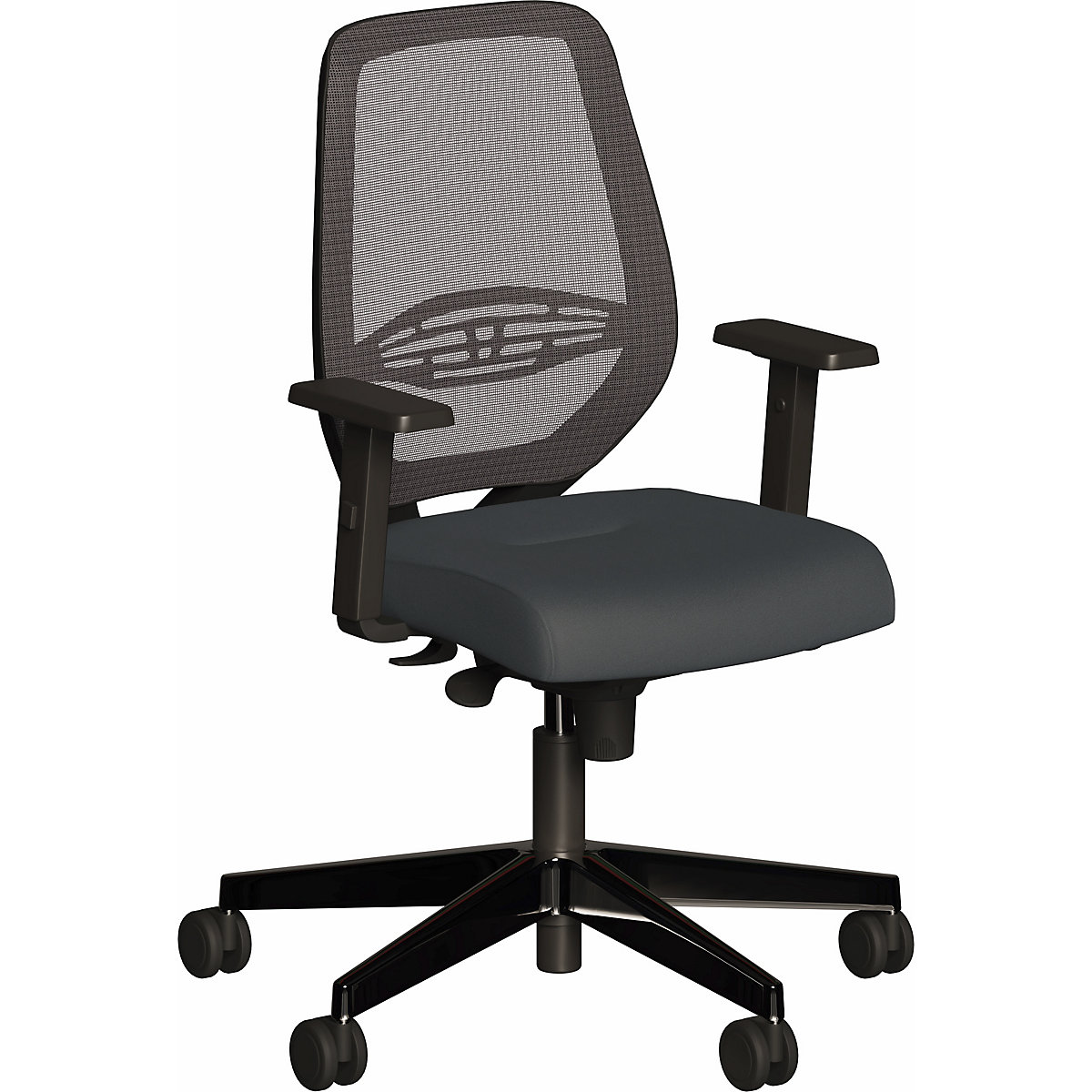 NowyStyl Neos Swivel Mesh Back Chair (Product illustration 3)-2