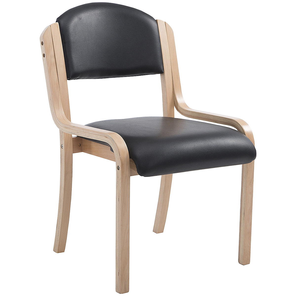 Devonshire Vinyl Office Stacking Chairs
