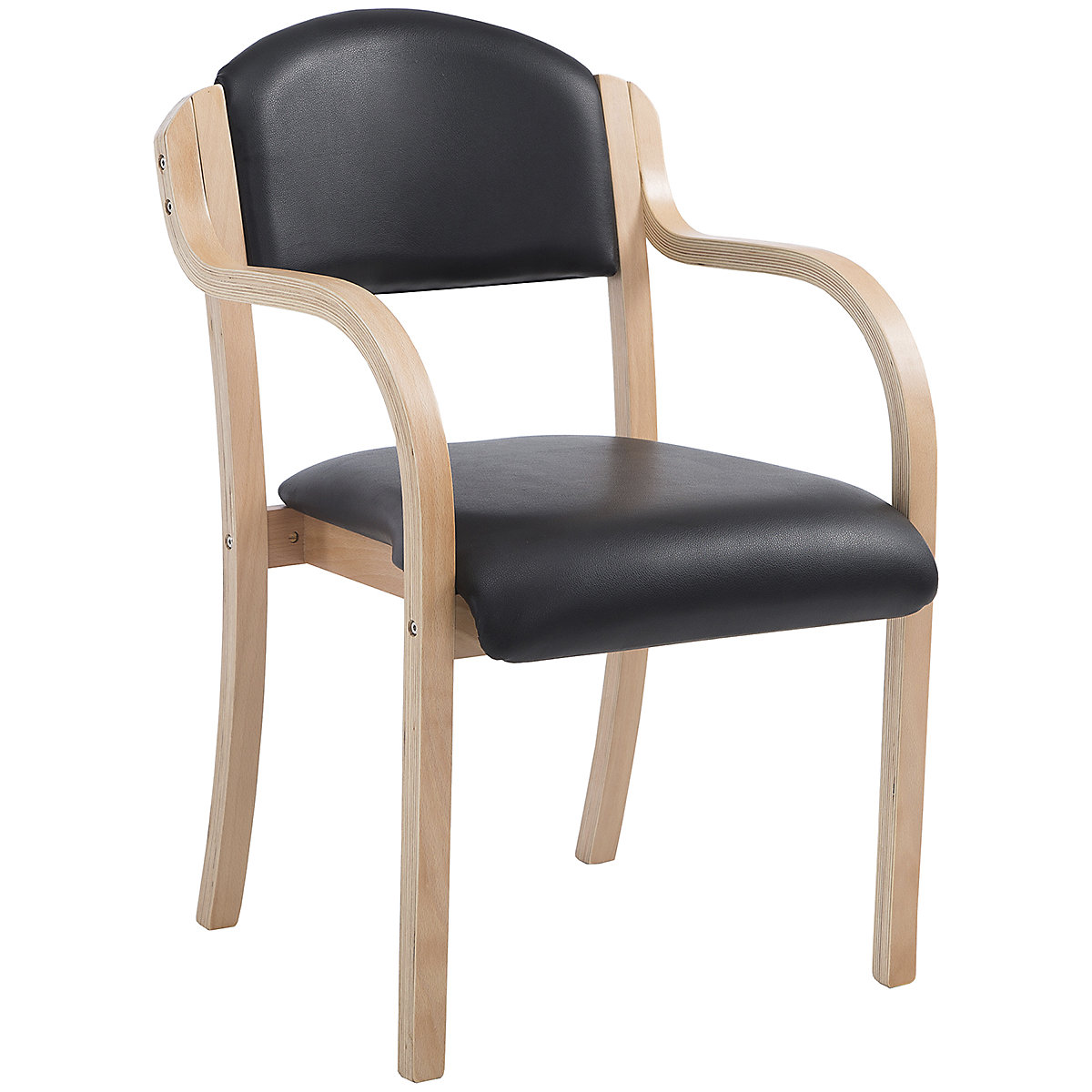 Devonshire Vinyl Stackable Armchairs