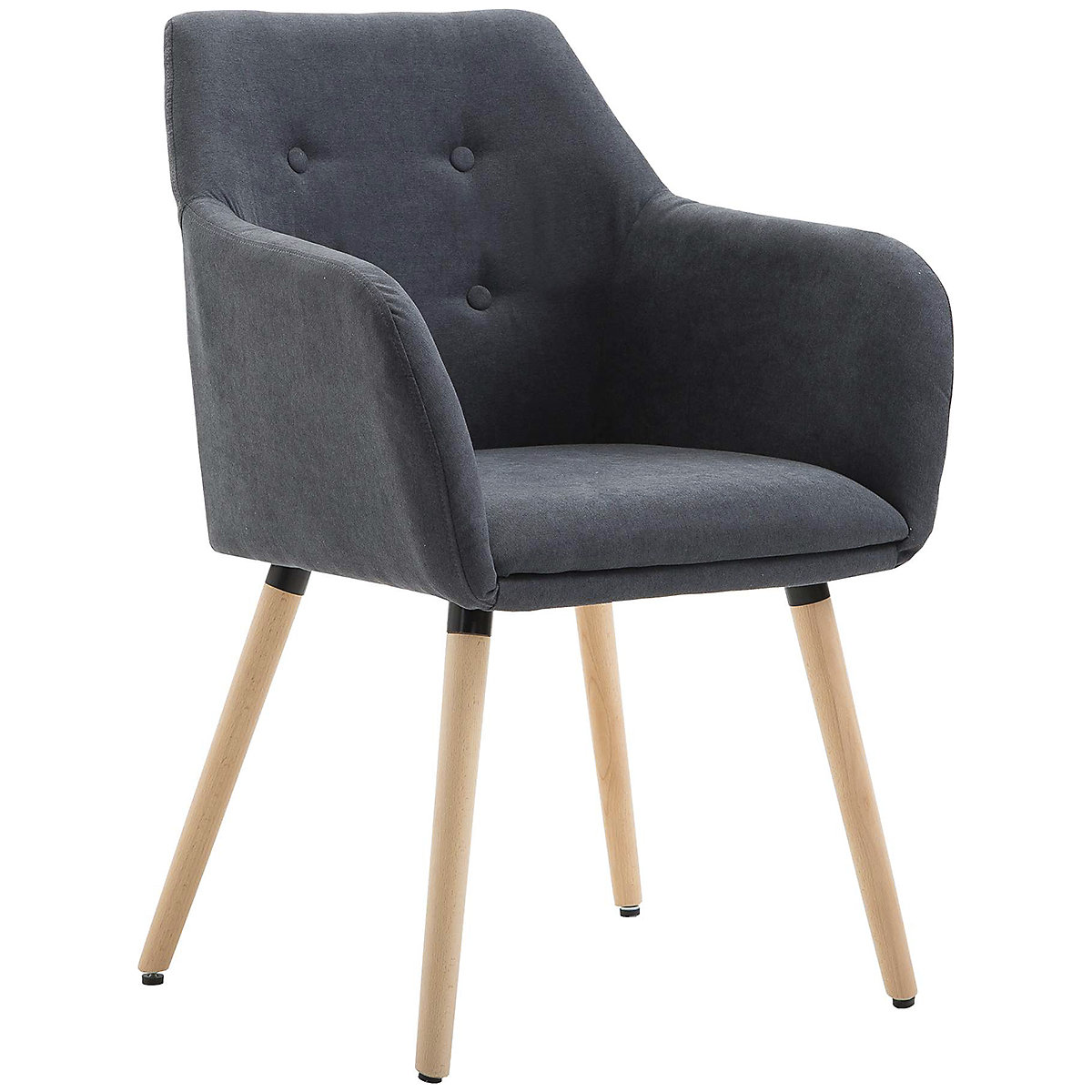 Westwood Fabric Reception Waiting Room Chairs (Pack Of 2), Westwood Fabric Reception Waiting Room Chairs (Pack Of 2), Westwood Fabric Reception Chair (Pack of 2) Graphite | Assembled-1