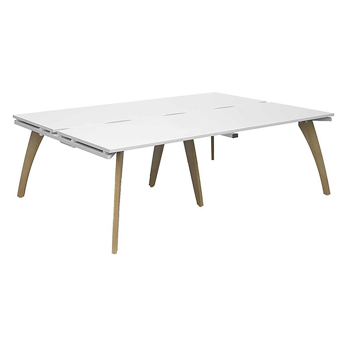 Collab 4 Person Back To Back Desks