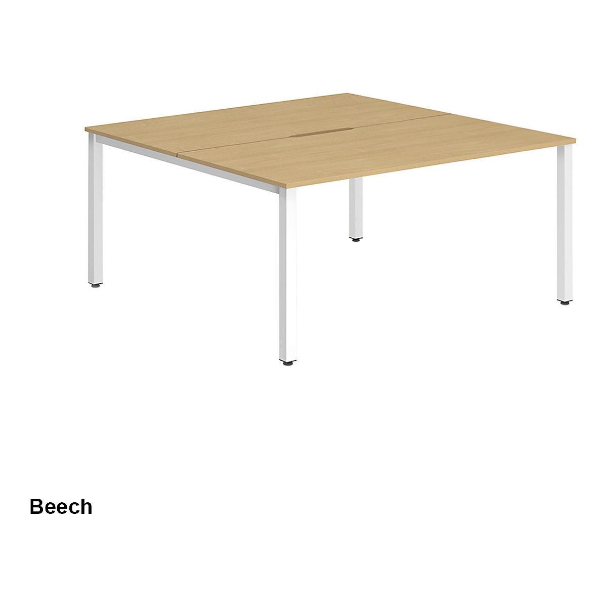Evolve Back to Back Bench Desk Plus (Product illustration 3)-2