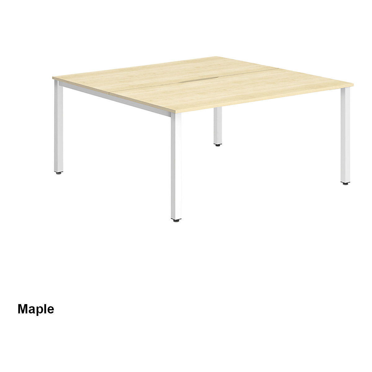 Evolve Back to Back Bench Desk Plus (Product illustration 4)-3