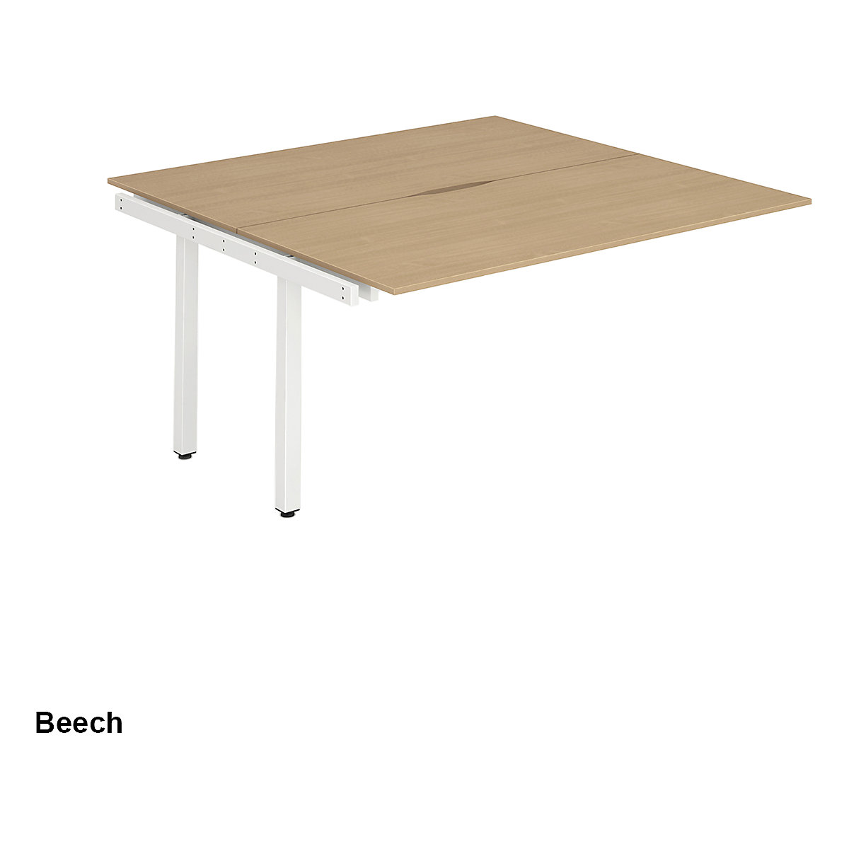 Evolve Back to Back Extension Bench Desk Plus (Product illustration 3)-2