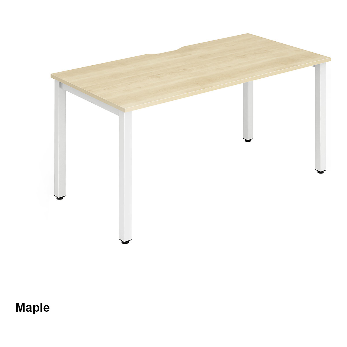 Evolve Single Bench Desk Plus (Product illustration 4)-3