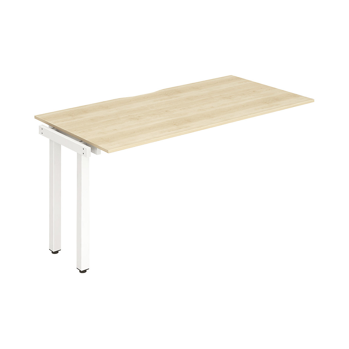 Evolve Single Extension Bench Desk Plus