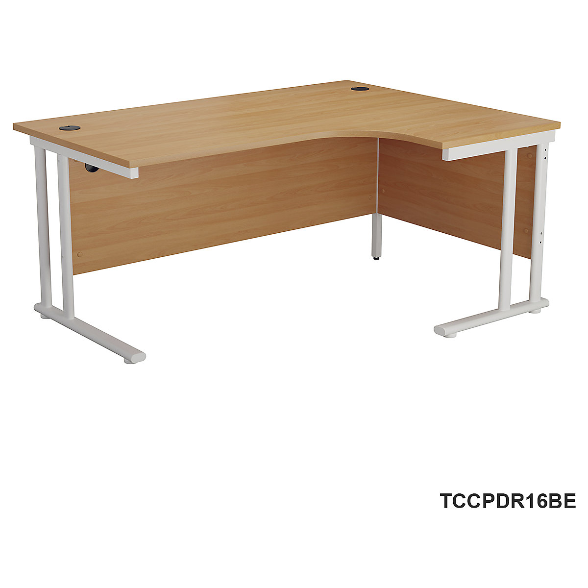 Classic Crescent Office Desks (Product illustration 9)-8