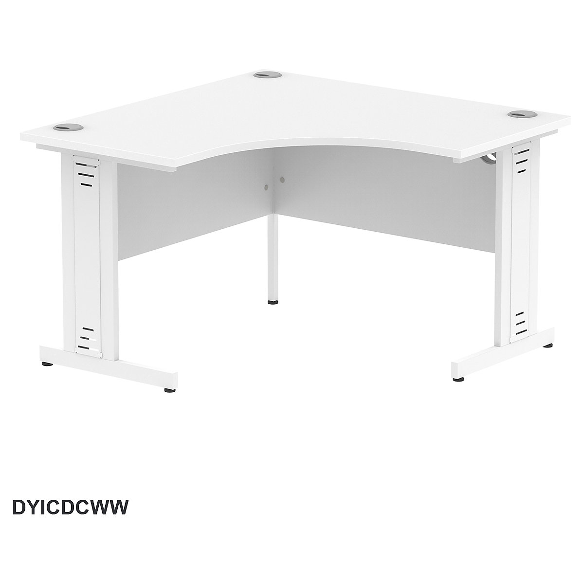 Impulse Corner Office Desks with Cable Managed Cantilever Legs (Product illustration 11)-10