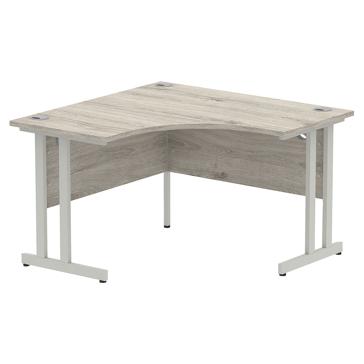 Impulse Corner Office Desks with Cantilever Legs