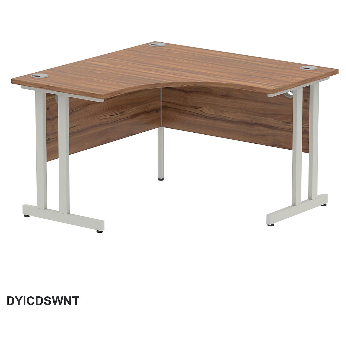 Impulse Corner Office Desks with Cantilever Legs (Product illustration 7)-6