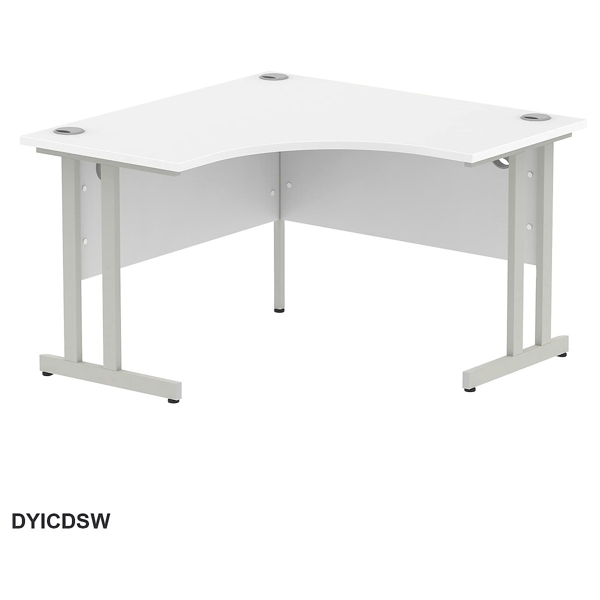 Impulse Corner Office Desks with Cantilever Legs (Product illustration 6)-5
