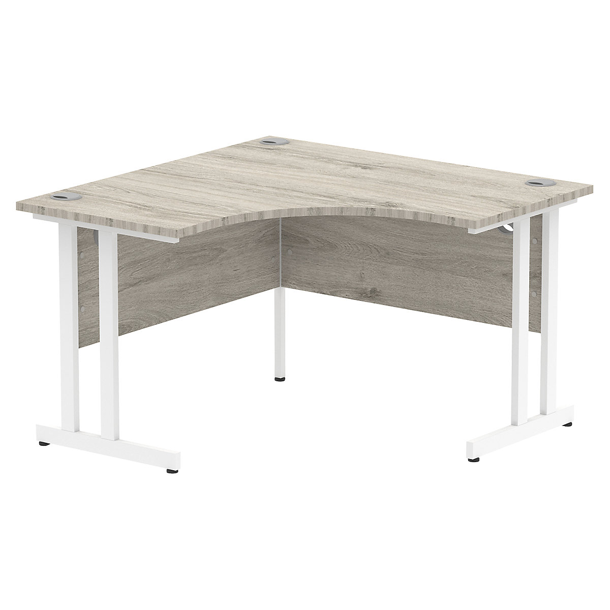 Impulse Corner Office Desks with Cantilever Legs