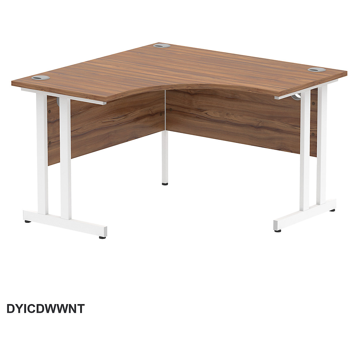 Impulse Corner Office Desks with Cantilever Legs (Product illustration 13)-12