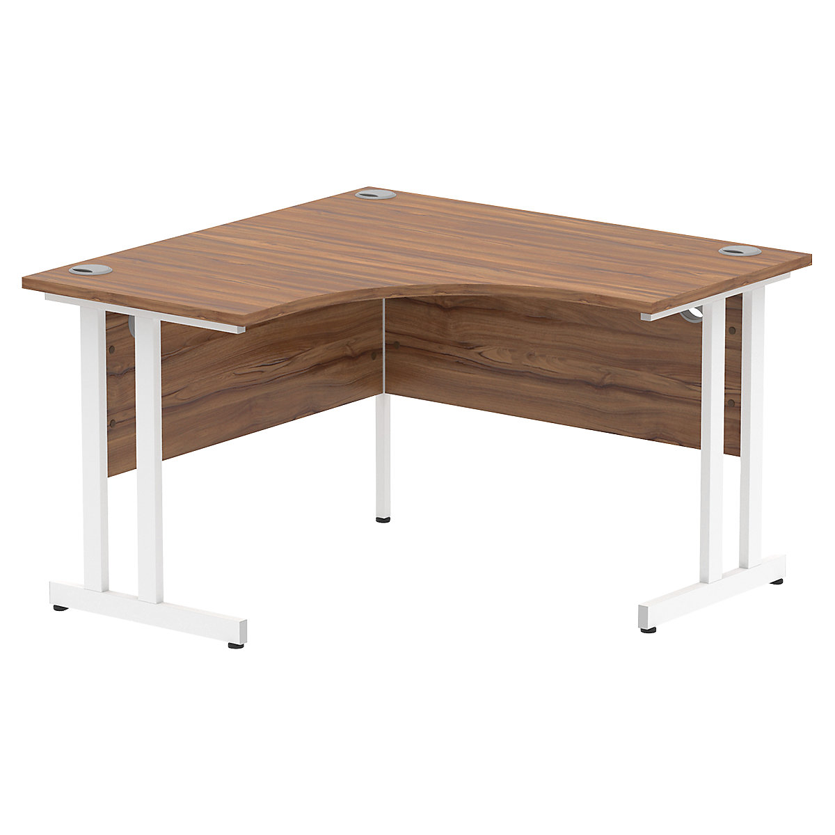 Impulse Corner Office Desks with Cantilever Legs