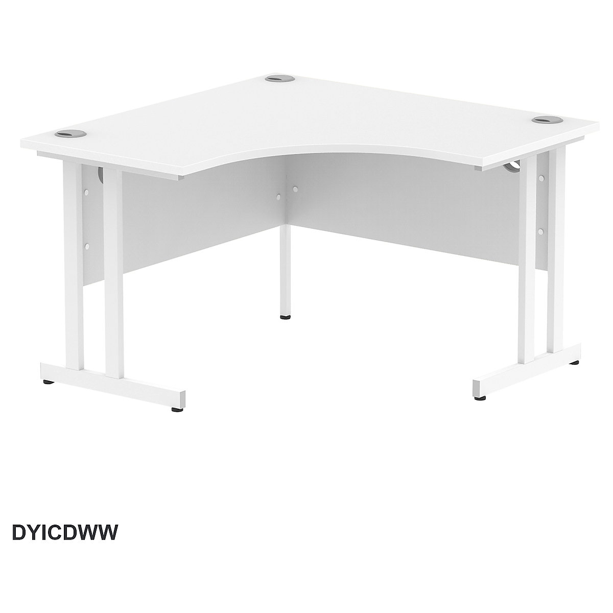 Impulse Corner Office Desks with Cantilever Legs (Product illustration 12)-11