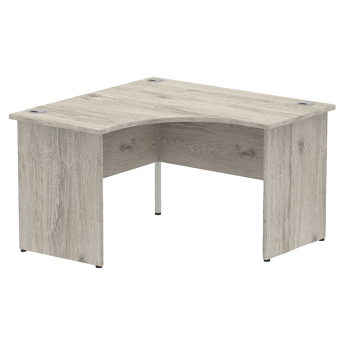 Impulse Corner Office Desks with Panel Legs