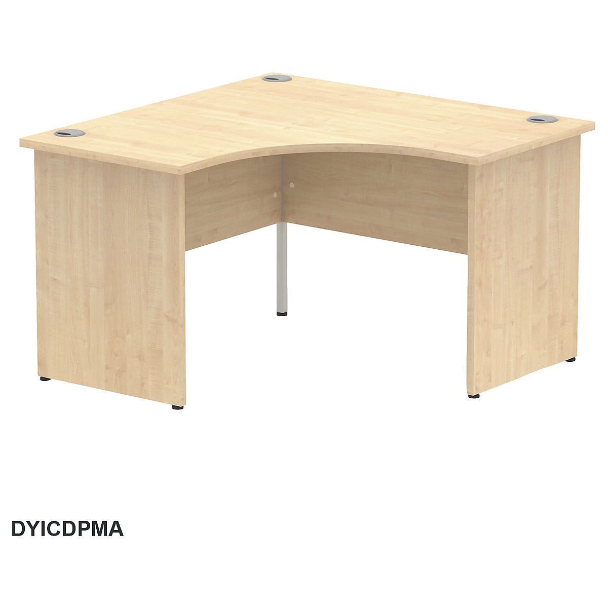 Impulse Corner Office Desks with Panel Legs (Product illustration 5)-4