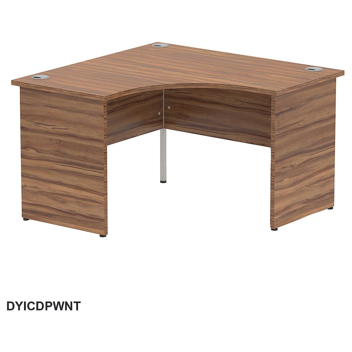 Impulse Corner Office Desks with Panel Legs (Product illustration 8)-7