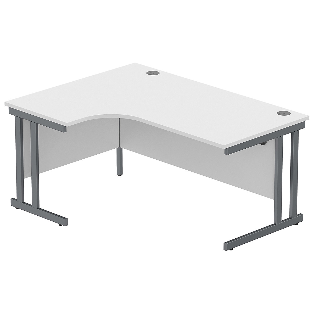 Konnexion K3 Ergonomic Deluxe Cantilever Corner Office Desk
