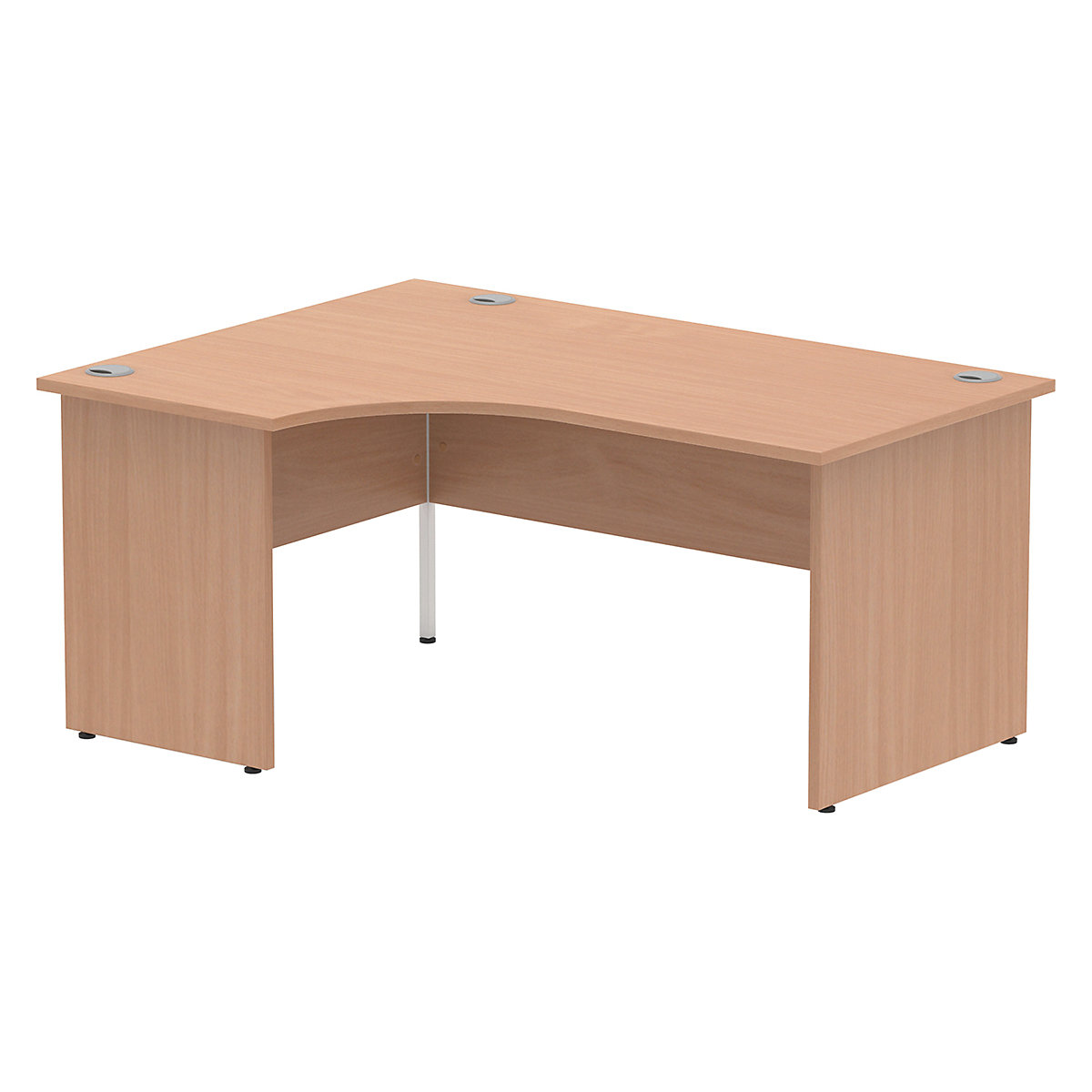 Solid Panel Crescent Desks