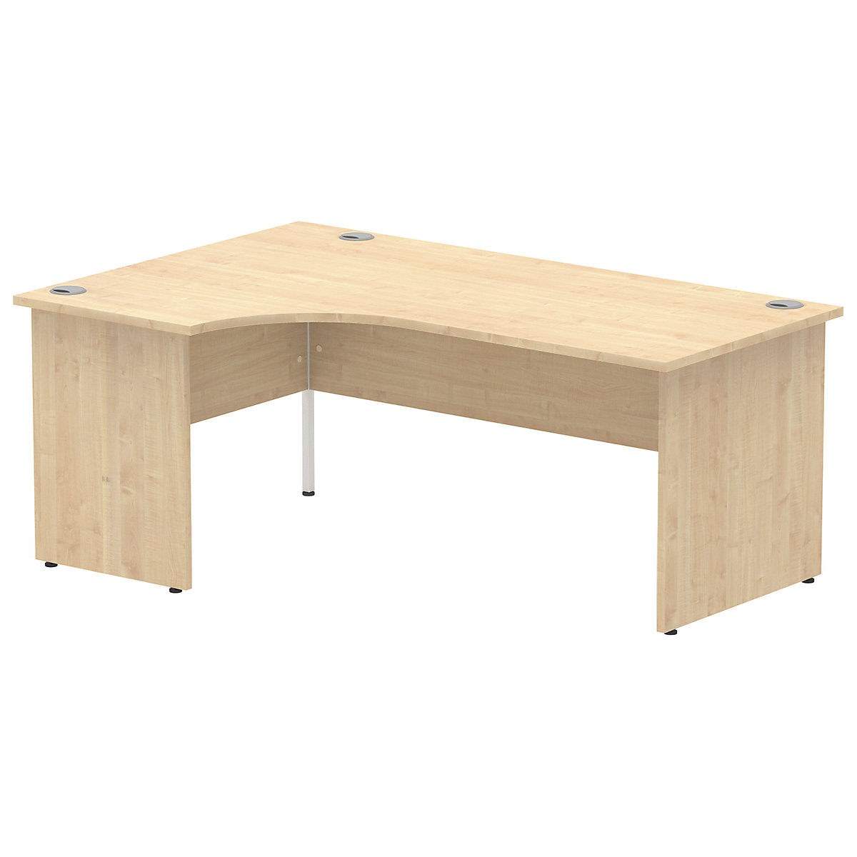 Solid Panel Crescent Desks