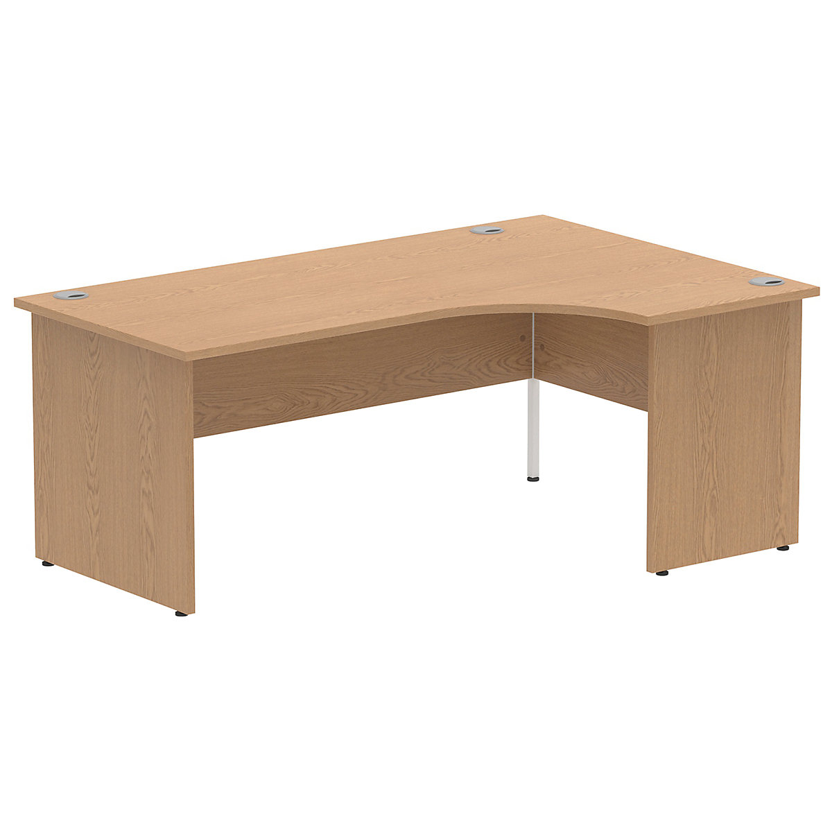 Solid Panel Crescent Desks