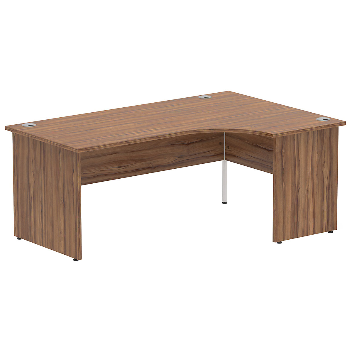 Solid Panel Crescent Desks