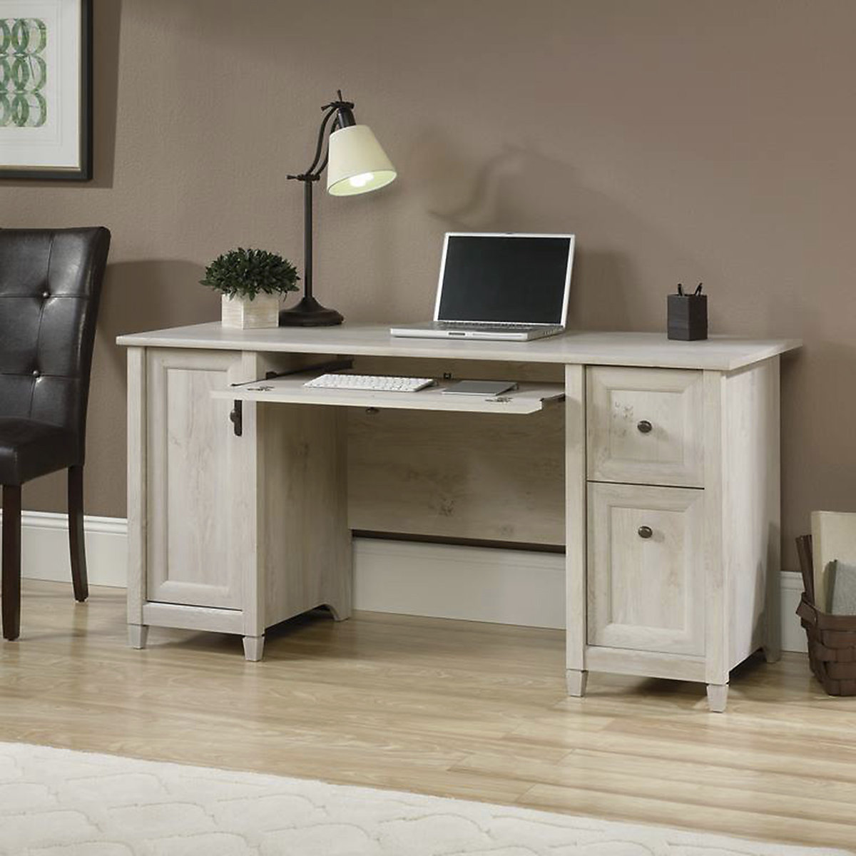 Chalked Home Computer Desk (Product illustration 2)-1