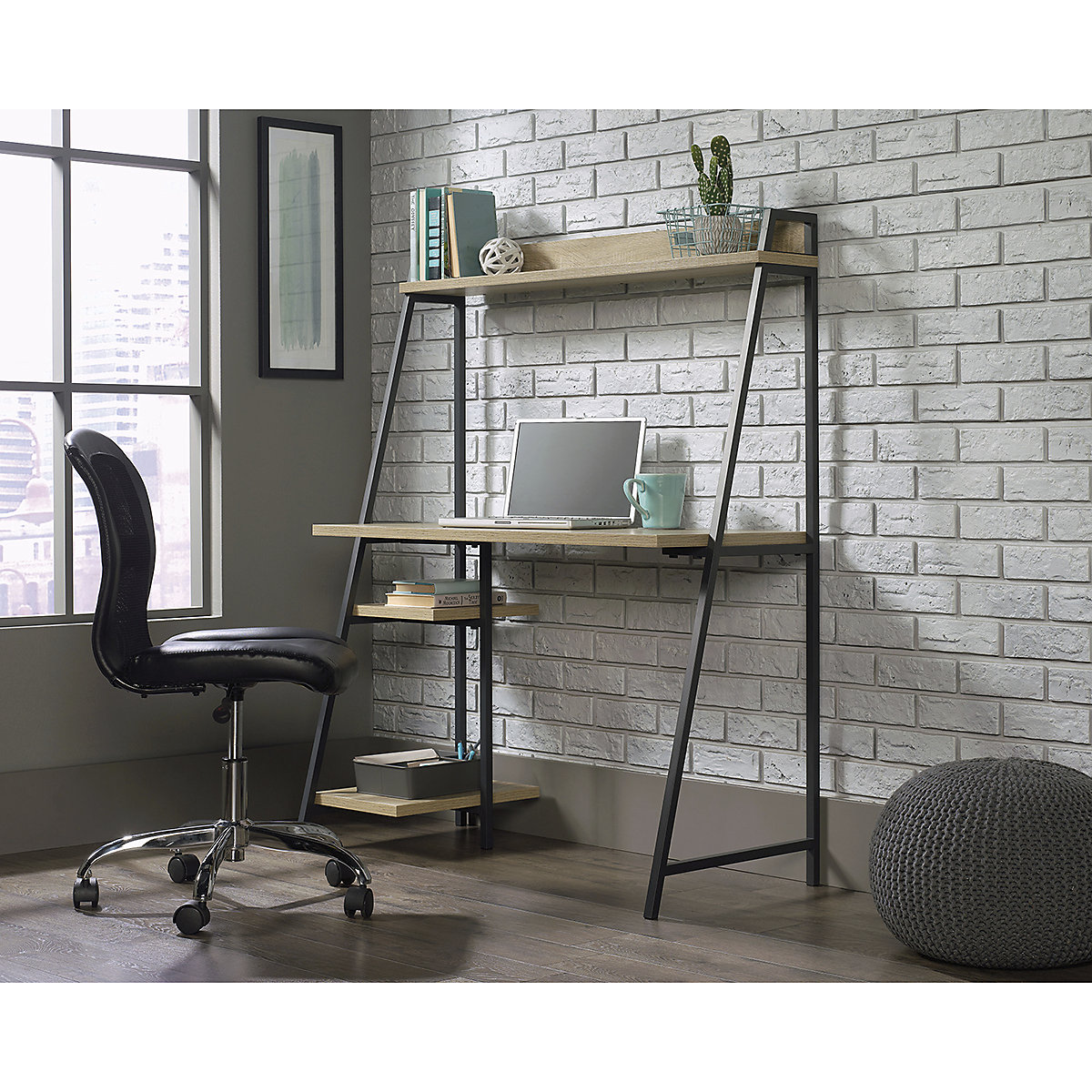 Industrial Style Bench Desk