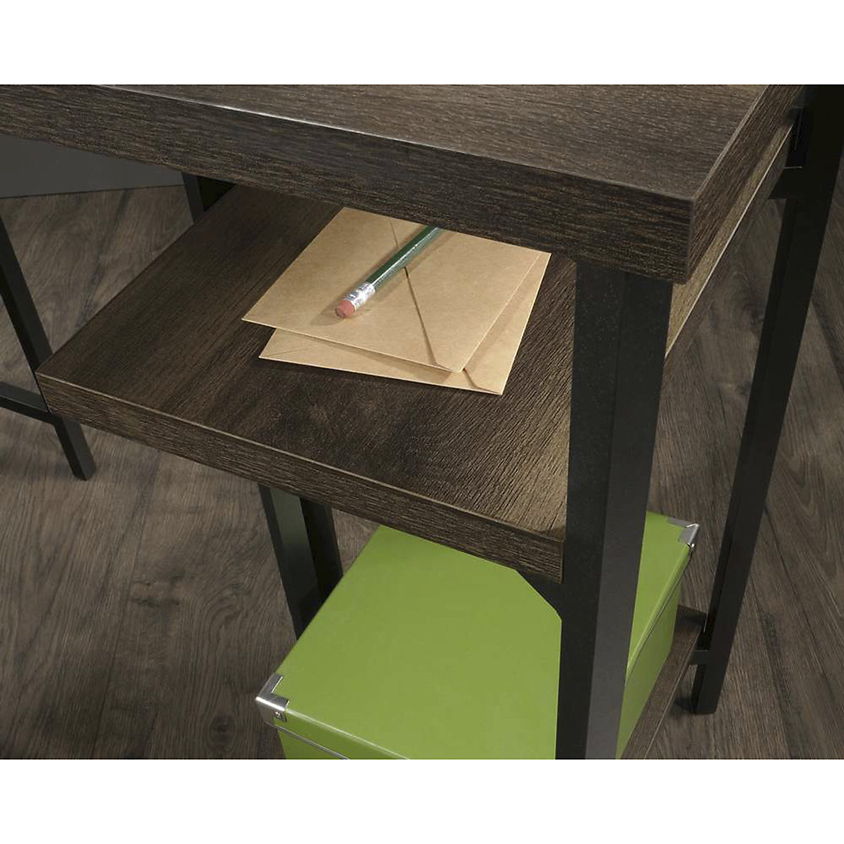 Industrial Syle L Shaped Desk (Product illustration 14)-13