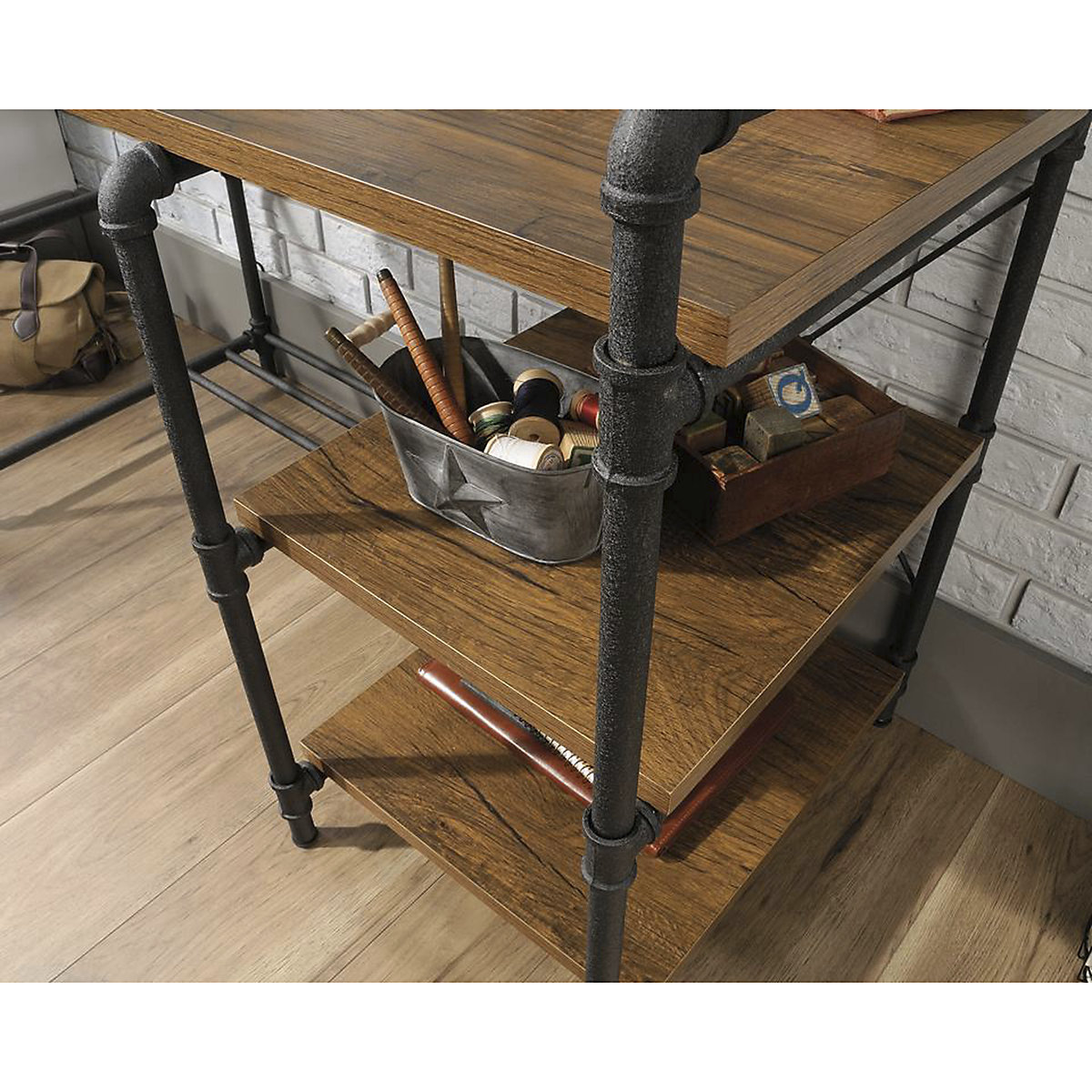 Iron Foundry Home Office Desk (Product illustration 7)-6