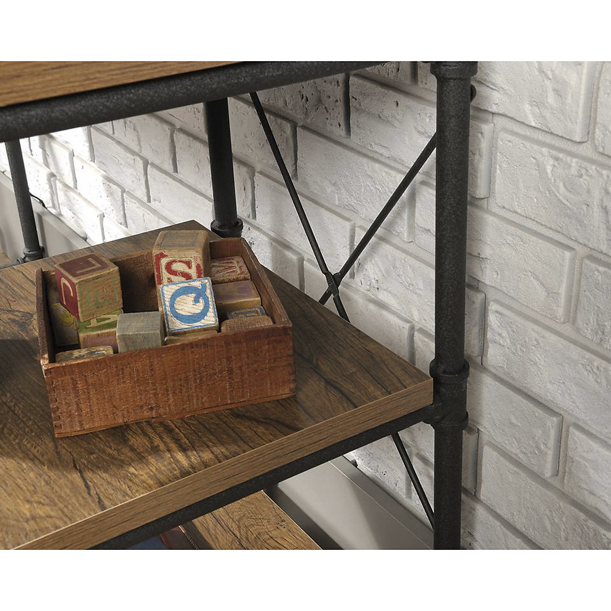 Iron Foundry Home Office Desk (Product illustration 8)-7